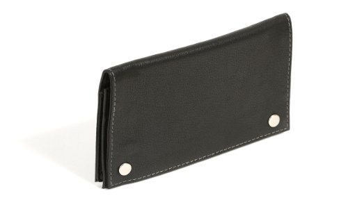 Bolsa de Tabaco para señores y señoras LEAS, Piel auténtica, Negro - ''LEAS Special Edition'' Cover