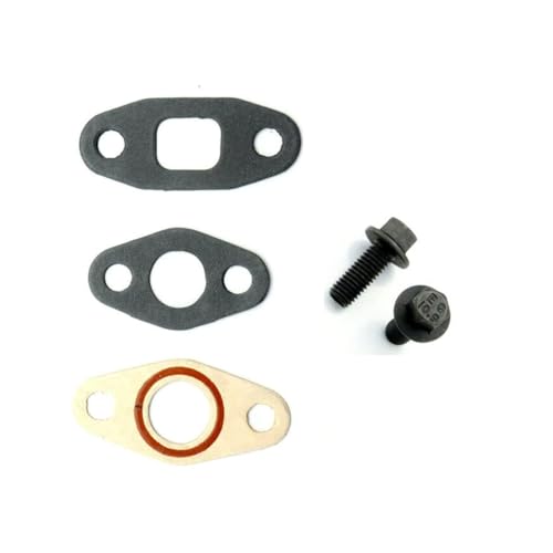 Image of Turbo Oil Drain gaskets and Bolts 5264568 4891288 Compatible with Cummins 4BT 6BT 6CT 12V 5.9L 6.7L