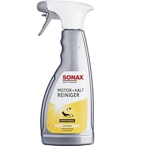 SONAX Motor+koudreiniger (500 ml) verwijdert snel en betrouwbaar alle olie- en vetverontreinigingen | art.nr. 05432000