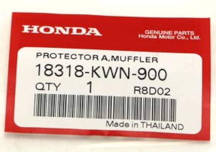 Amazon | タイホンダ 純正 PCX JF28 KF12 プロテクター,マフラー