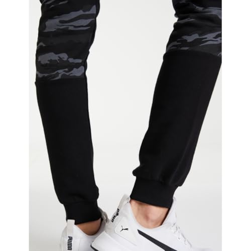 Image of Puma Men's Regular Fit Mid Rise Track Pant
