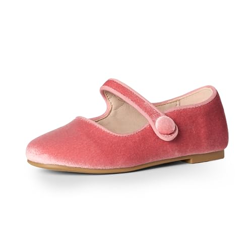 Best Mary Jane Shoes for Toddlers: Cute & Comfy Picks 14 Amazon Essentials x Sofia Grainge Toddler Girls' Mary Jane Ballet Flat Shoes, Pink, 8 Toddler