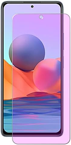 For Xiaomi Redmi Note 10 10T 10s Lite Pro Max Anti blue Purple Light Ray Eye Care Tempered Glass 9H Screen Protector Explosion-proof Film Toughened Guard (Note10 Pro (India),10 Packs)