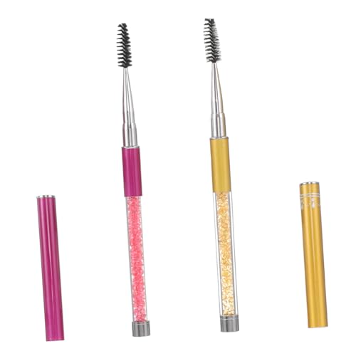 Didiseaon 2pcs Girls Eyelash Brush Eyebrow Spoolie Lash Curlers Applicator Tool Set