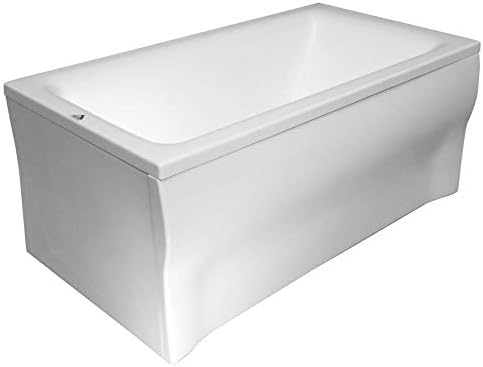 Besco QUALITY RECTANGULAR ACRYLIC BATH TALIA 120 X 70 BATH PANEL AND LEGS INCLUDED