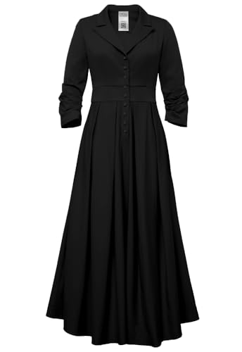 CHIC STAR Plus Size Womens Modal Ruffle Maxi Shirtdress 20