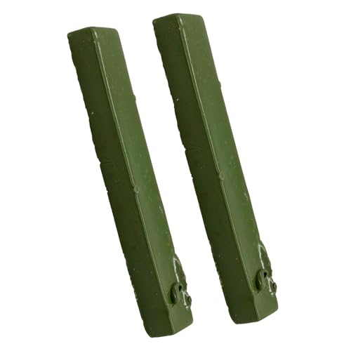 SuperDi Green DOP Wax Replacement for Lapidary Cabochons Cabbing Forming Buffing Polishing Cutting Made of Bees Waxs (2Pack)