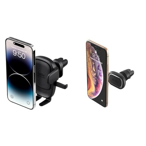 iOttie Easy One Touch 6 Air Vent Car Phone Mount - Universal Cell Phone Holder & iTap 2 Magnetic Air Vent Car Mount Holder, Cradle for Samsung Galaxy S22, Google Pixel 7, Motorola Moto G,OnePlus 10