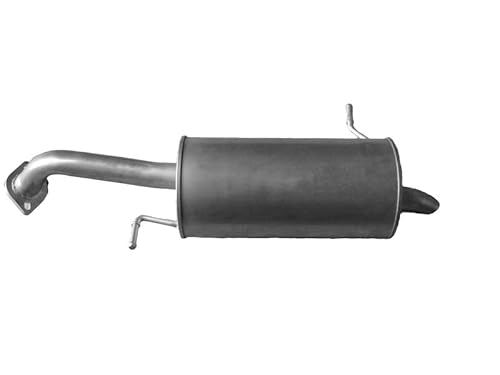 IZAWIT Silencieux arrière arrière Pot d'Échappement 29.013