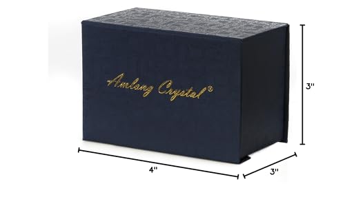 Amlong Crystal 3 inch (80mm) Clear Crystal Ball with