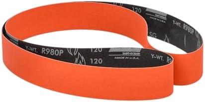 Norton 66261044095 Sander Belts Size 2 x 72 120 Grit