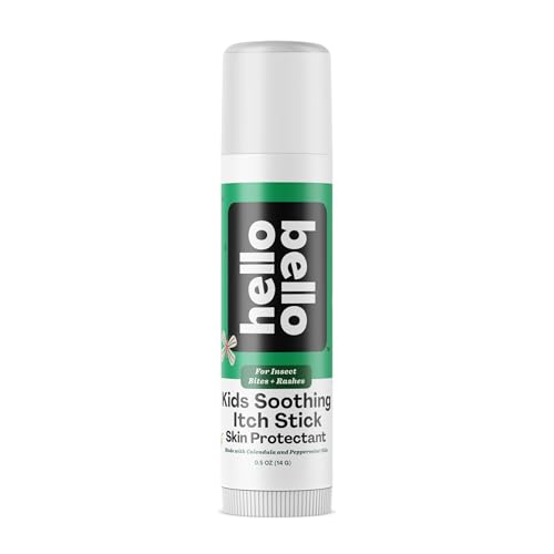 Image of Hello Bello Kids Soothing Itch Stick, 0.5 oz, Skin Protectant with Calendula and Peppermint Oils, for Insect Bites and Rashes