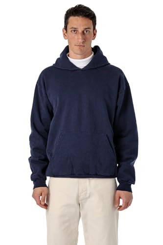 Heavy Fleece Hoodie (Garment Dye 2) Navy, X-Large3