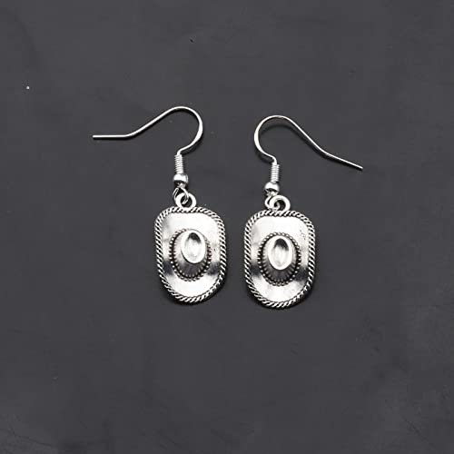 Cowgirl Earring Horse Riding Gift Cowboy Hat Earring Country Gift Western Themed Jewelry3