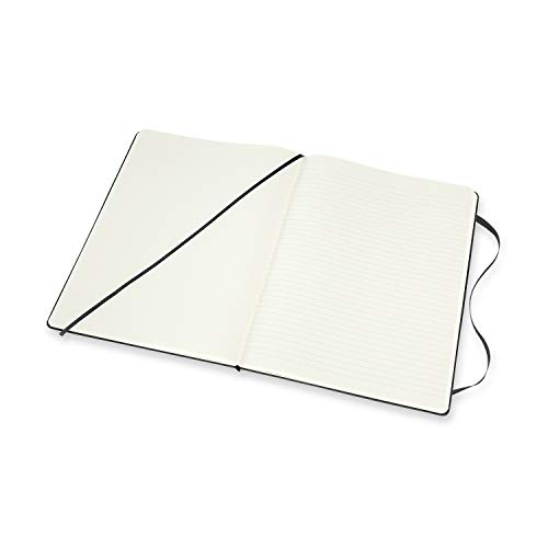 Moleskine Extra Large Double Layout Plain and Ruled Hardcover Notebook