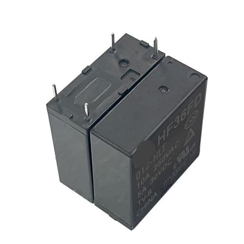 Relais de puissance HF36FD-012-HLT type sensible normalement ouvert 10A 12V