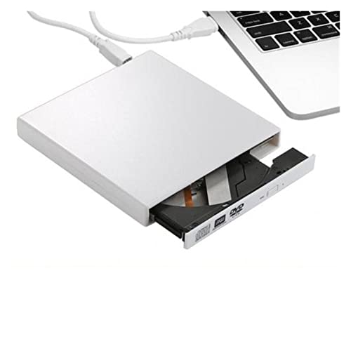 Lecteur DVD USB externe blanc pour regarder vos films sur PC portable