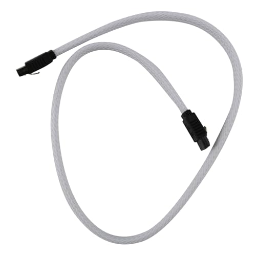 Cable de datos SATA 3.0 III de 50 cm con funda de nylon