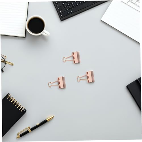Pinces à papier métal robustes rétro iplusmile pour organisation documents - 4