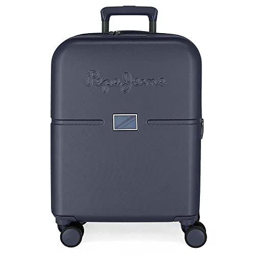 Pepe Jeans Accent Maleta De Cabina Azul 40x55x20 Cms Rígida Abs Cierre Tsa Integrado 37l 3,22 Kgs 4 Ruedas Dobles Equipaje De Mano Pepe Jeans Accent Maleta De Cabina Azul 40x55x20 Cms Rígida Abs Cierre Tsa Integrado 37l 3,22 Kgs 4 Ruedas Dobles Equipaje De Mano
