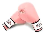 Woldorf USA Pink Boxing Gloves for Men and Women Heavy Essential Gel Boxing Punching Bag Gloves Kick