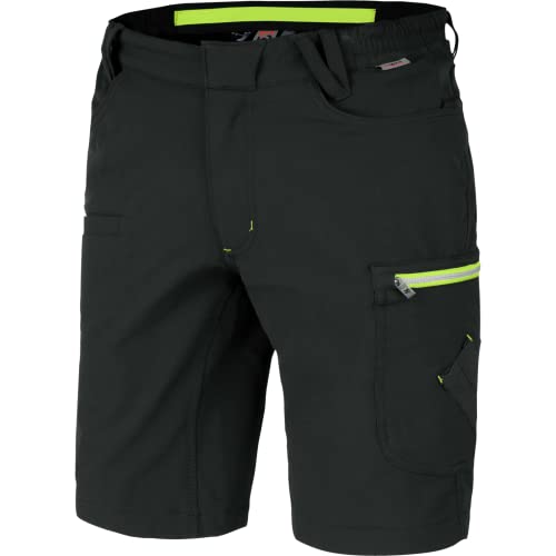 WüRTH MODYF Bermuda de travail Evolution Anthracite/Lime - Taille 36