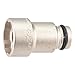 Tone 4NQFW-2732 Double Quick Fit Socket for Impact, 1/2 inch (12.7 mm) Drive Angle, Width 1.1 x 1.3 inches (27 x 32 mm)