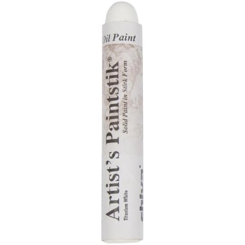 Jack Richeson Shiva Oil Paintstik, Titanium White Cover