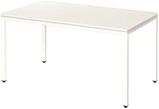 SogesHome Scrivania per Computer, Scrittoio, Tavolo da ufficio, Tavolo da Studio, Installazione Semplice,120 x 60 x 75 cm, Bianco, AC3DW-120-SH