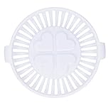 Microwave Potato Chip Maker White Chip Baking Tray No Oil Required BPa Free Oven Baking Tray for Sweet Potato Apple Chips