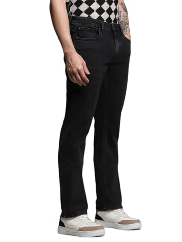 Image of JACK & JONES Men's Regular Fit Jeans | Low Rise | Jeans for Men
