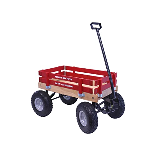 AmishToyBox Berlin Big-Foot Kid's Wagon - Perfect Wagon for 