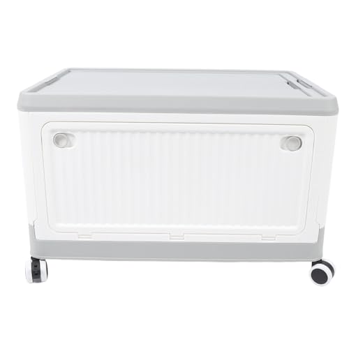 Boîte de rangement utilitaire empilable et pliable en PP avec poignée