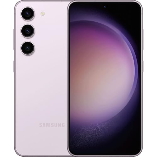 Samsung Galaxy S23 256 Go 8 Go ROM Smartphone Android AI avec batterie de 3 900 mAh, Smartphone sans contrat — Version EU (Lavender)