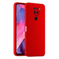 Bunte Silikon-Handyhülle Für Redmi Note 9 (4G) - Lavendelgrau, Stoßfest & Rutschfest