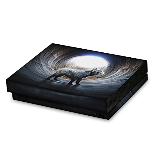 Skin Xbox One X bulldog français habillez votre console de jeu dans le salon