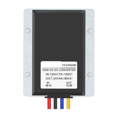 Régulateur convertisseur abaisseur 12V 24V 36V 48V 60V 72V 96V 108V 120V à 24V DC 8A