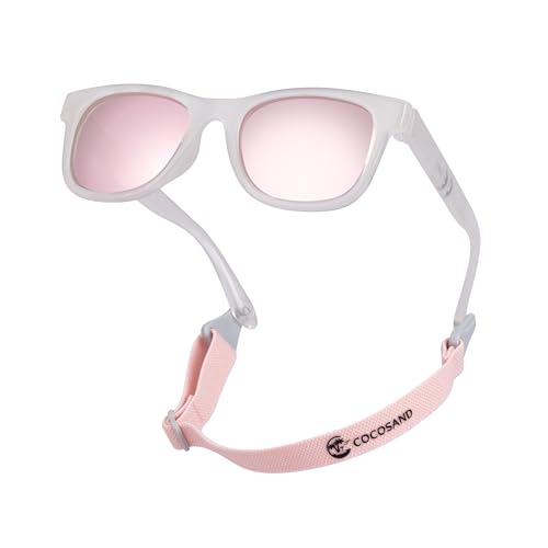 Image of COCOSAND Flexible Polarized Baby Sunglasses with Strap