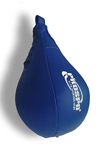 Prospo Synthetic Speed Ball Size No:10 Speed Ball, Speed Punch Ball for Sports Fitness Boxing Training Bag (Blue)