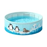 Piscinas Infantiles para Jardín Portátil Antideslizante No Inflable