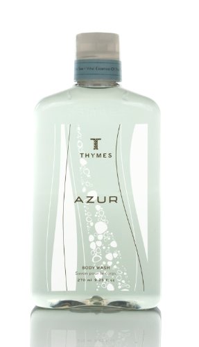 Thymes Body Wash, Azur, 9.25-Ounce Bottle