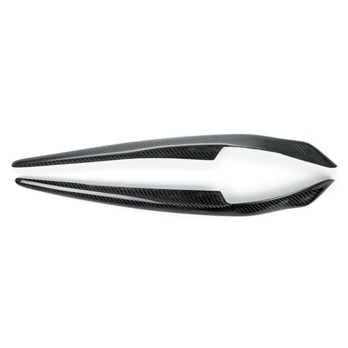 Sourcils de phares Mitsubishi Lancer cache lampe en carbone avant