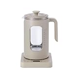 BRUNO ブルーノ 温度調節 マルチケトル ウォームグレー マルチ電気ケトル 保温機能付 予約機能付 湯煎調理 ゆで卵調理 茶こし 湯せんカップ たまごホルダー かわいい おしゃれ BOE103-WGY 7760927