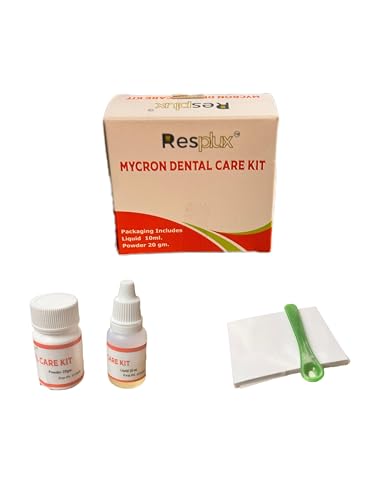 Image of Resplux Mycron Zinc Oxide Eugenol Cement Dental Care Travel Kit for Crowns and Bridges Filling