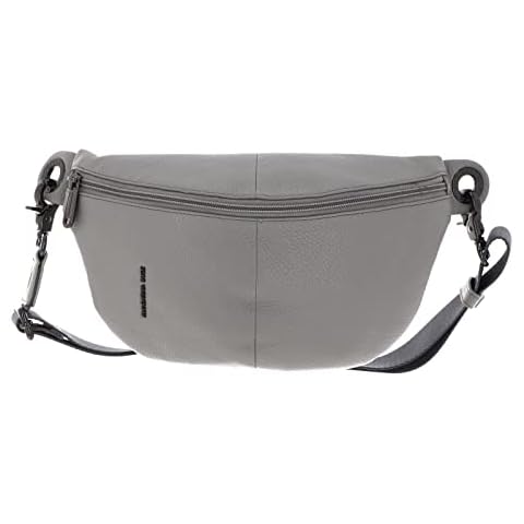 Mandarina Duck Riñonera Gris Piel Italiana Cover