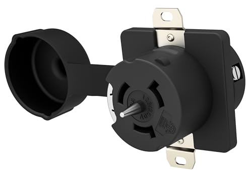 Electrineering 50A 125/250V CS6369 SS2-50R Twist Lock Receptacle ETL