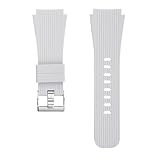 Run Ken Cinturino in silicone compatibile con Samsung Galaxy Watch 3 45mm Smartwatch Cinturini ufficiali Accessori compatibili con Galaxy Watch 46mm Gear S3 22mm(Gray,Galaxy watch 46mm)