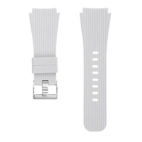DSHDFJ Correa de Silicona Compatible con Samsung Galaxy Watch 3 45mm Smartwatch Correas Oficiales Accesorios Compatible con Galaxy Watch 46mm Gear S3 22mm(Gray,Other 22mm)