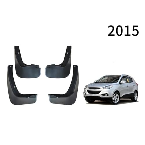 Guardabarros para Hyundai IX35 2015, juego de salpicaderas y flaps de barro para coche 4