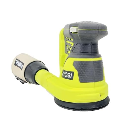 Ryobi P411 ONE+ 18-Volt 5 in. Cordless Random Orbit Sander (Tool-Only) by Ryobi (Renewed)